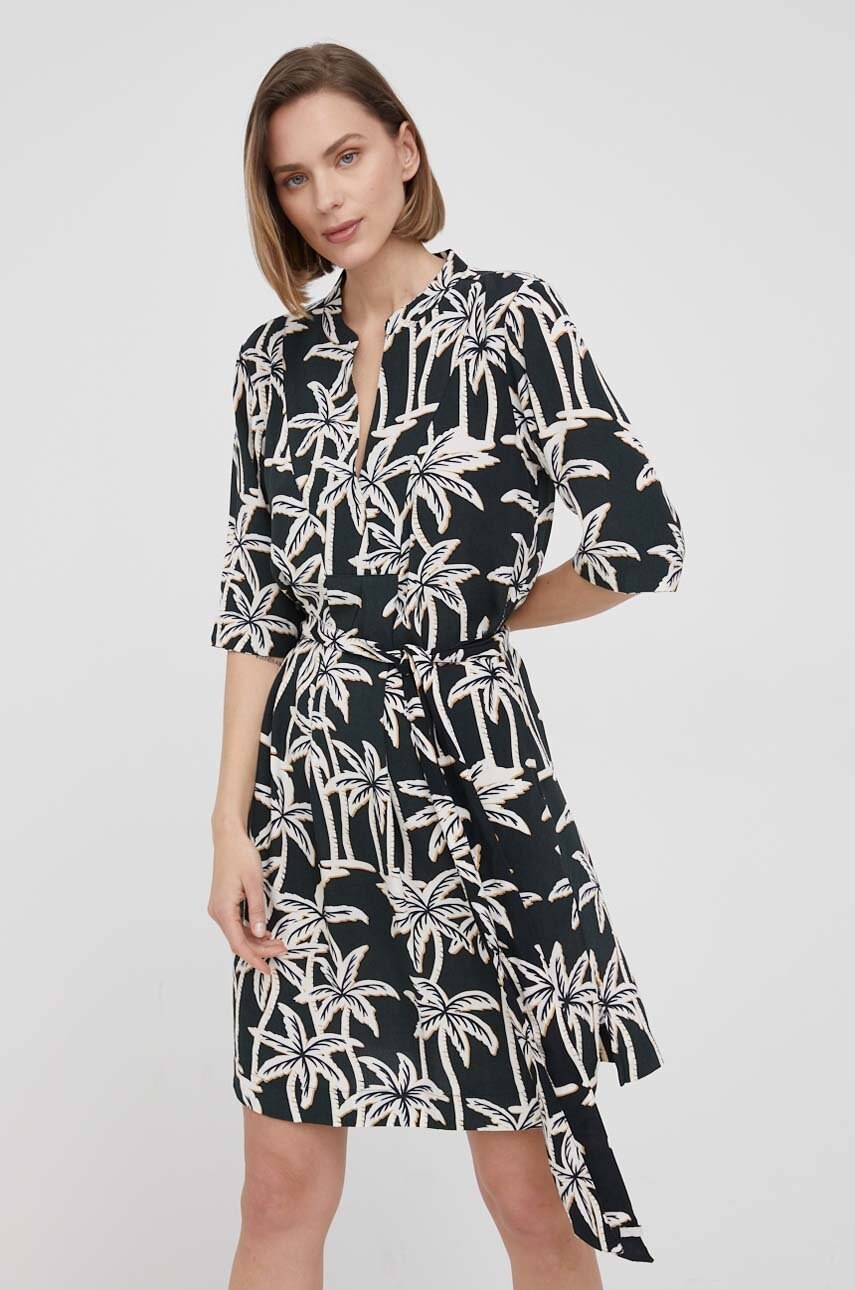 

Рокля Scotch & Soda къс модел със стандартна кройка, Многоцветен