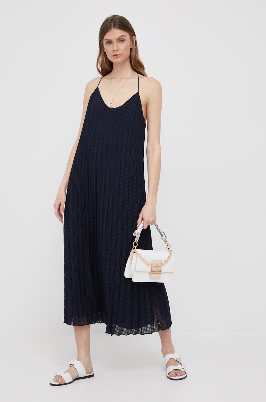 

Платье Scotch & Soda цвет синий maxi прямая