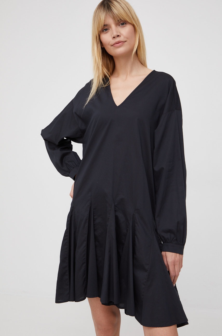 

Сукня Marc O'Polo колір чорний mini oversize