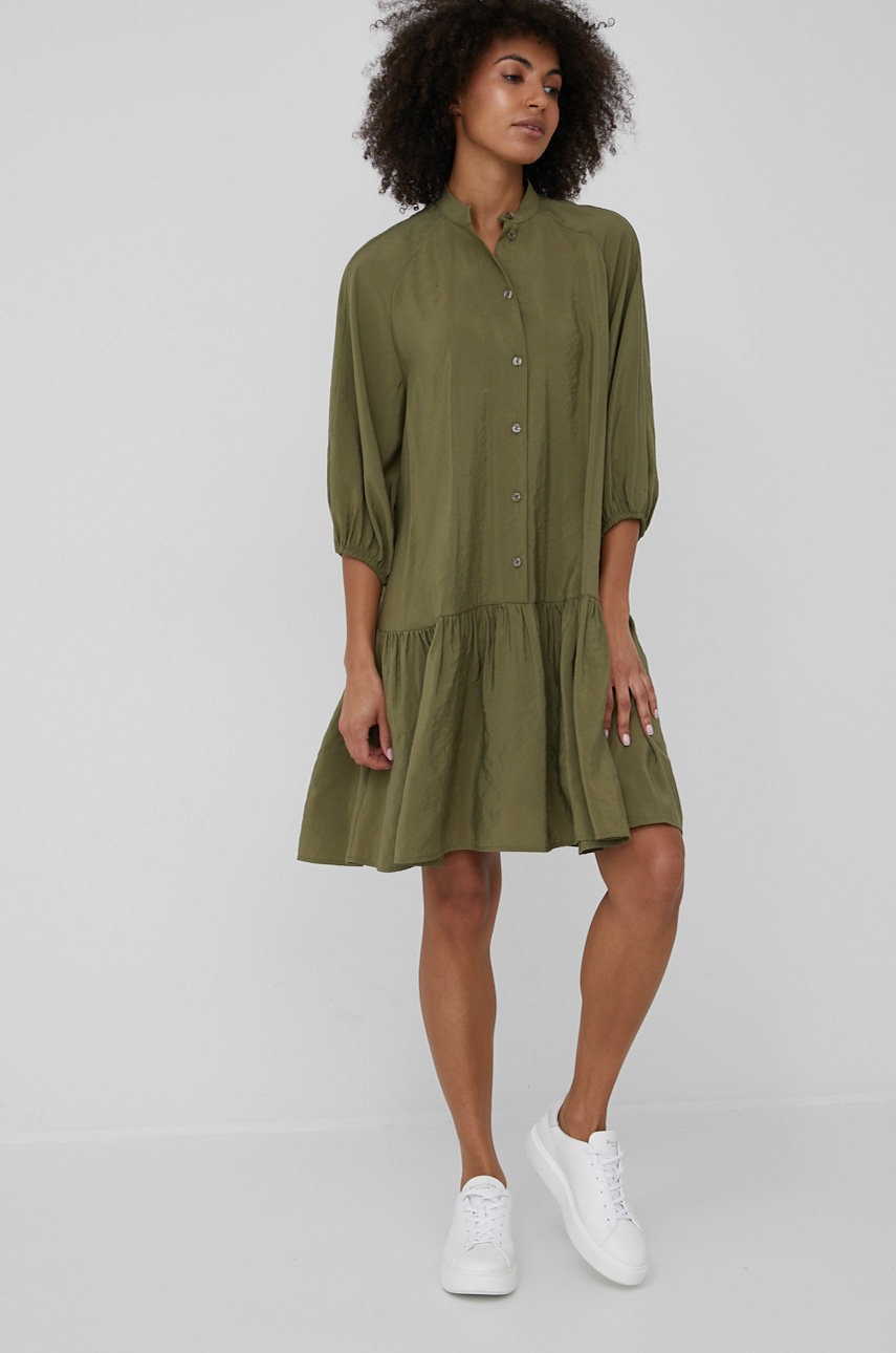 

Платье Marc O'Polo цвет зелёный mini oversize