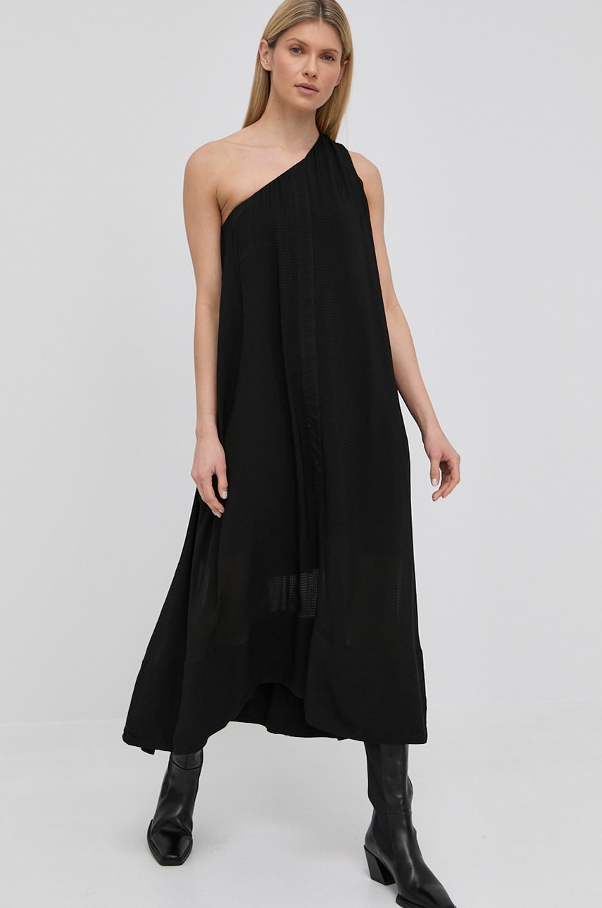 

Сукня Birgitte Herskind колір чорний maxi oversize