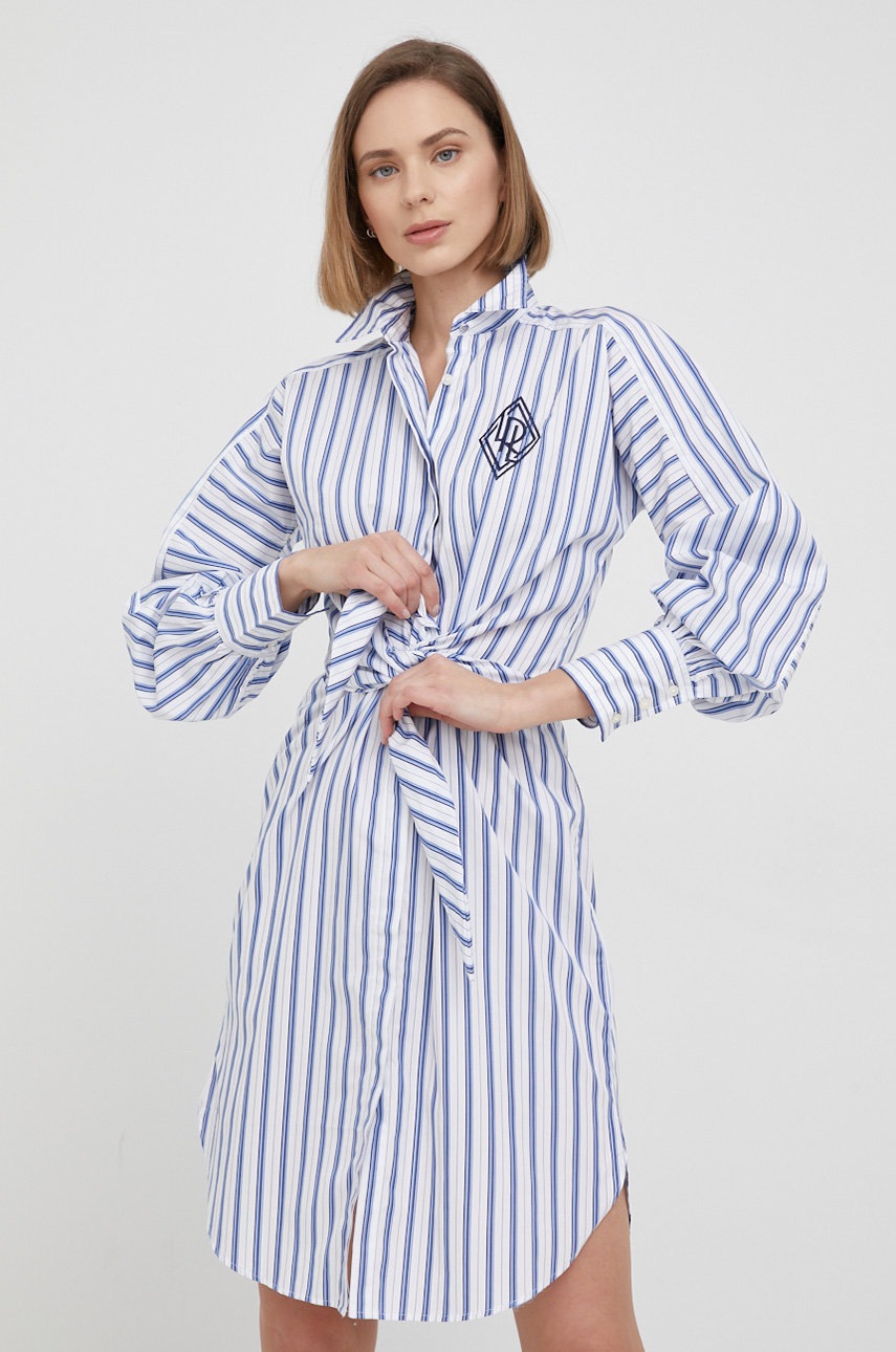 

Бавовняна сукня Lauren Ralph Lauren mini пряма