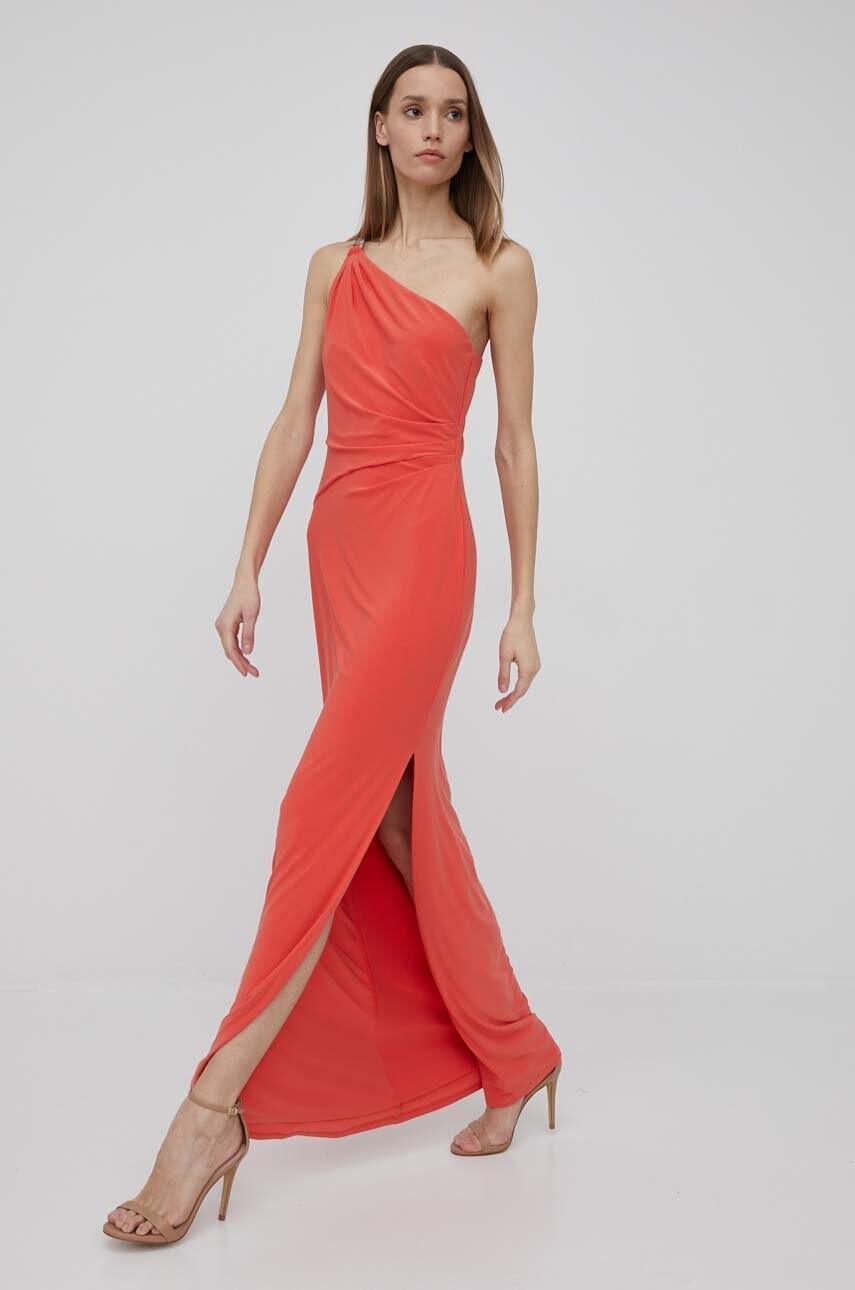

Сукня Lauren Ralph Lauren колір помаранчевий maxi пряма