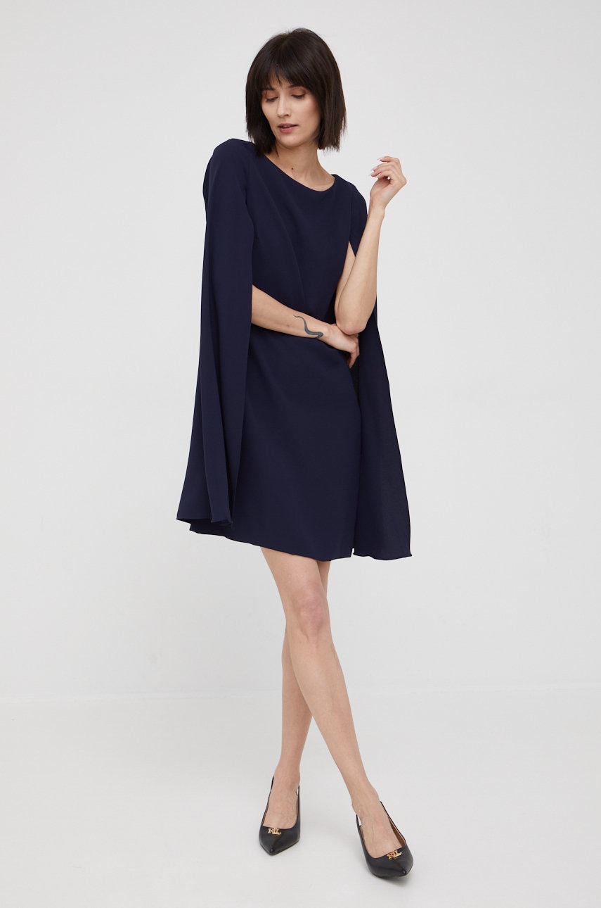 

Сукня Lauren Ralph Lauren колір синій mini пряма