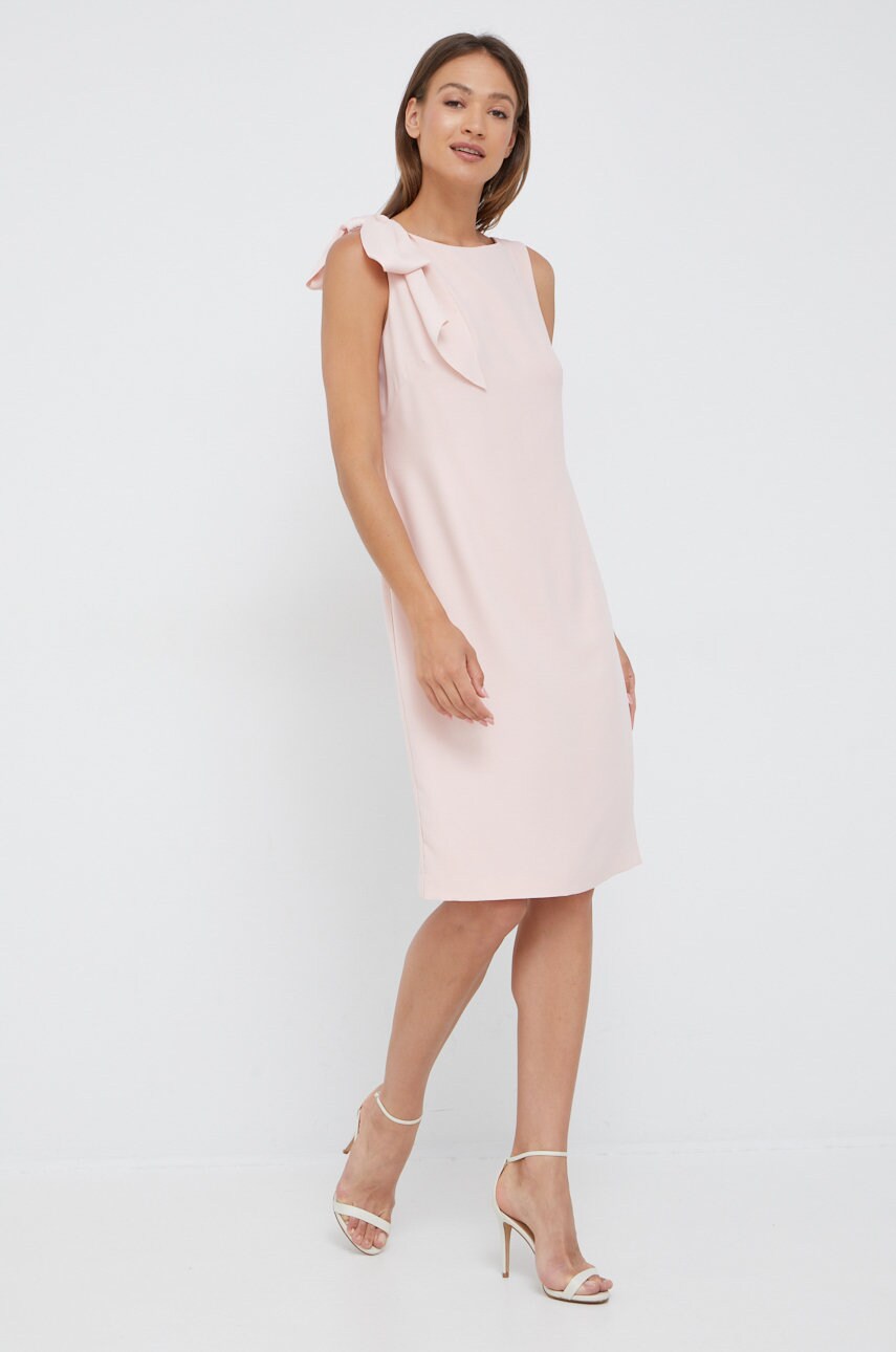 

Сукня Lauren Ralph Lauren колір рожевий mini пряма