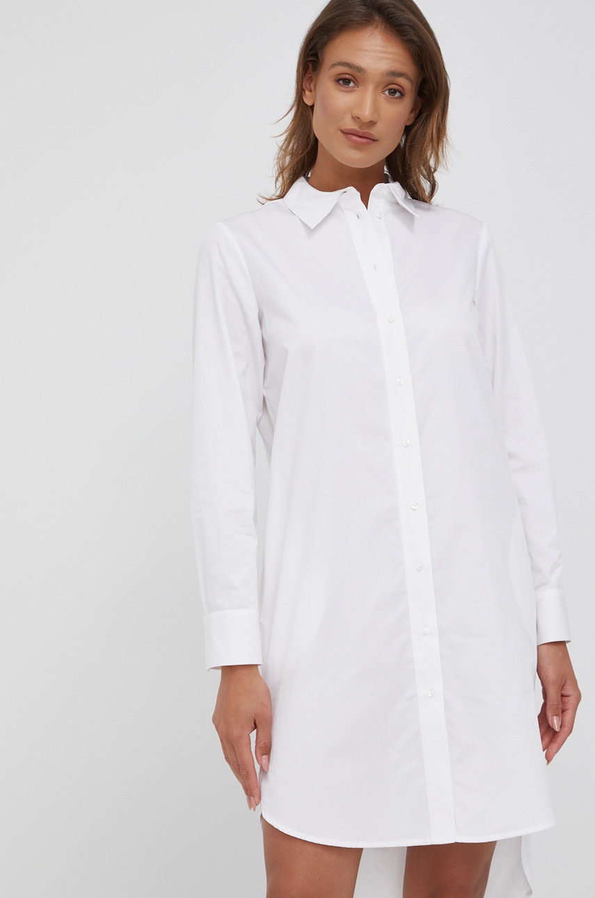 

Хлопковое платье Joop! цвет белый mini oversize