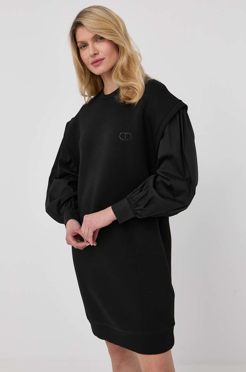 

Платье Twinset цвет чёрный mini oversize
