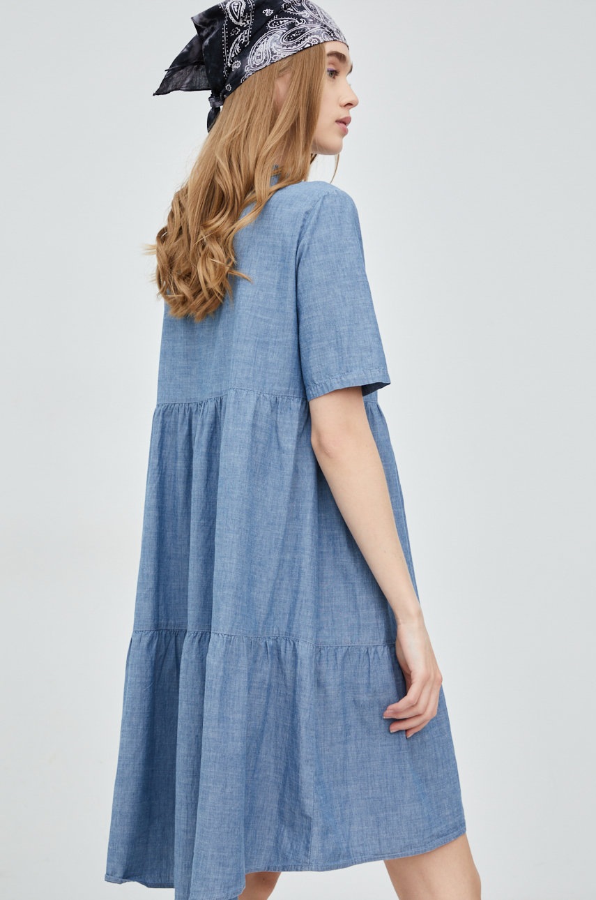 

Бавовняна сукня Vero Moda mini розкльошена