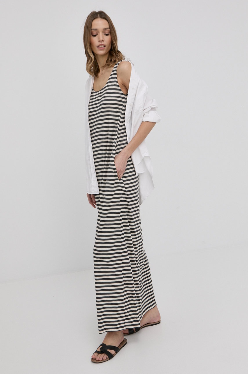 

Max Mara Leisure цвет серый maxi прямая