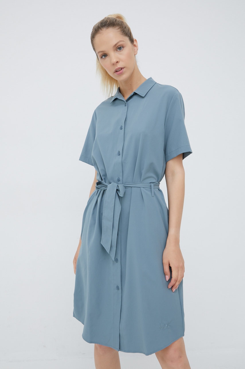 Jack Wolfskin rochie mini, evazati