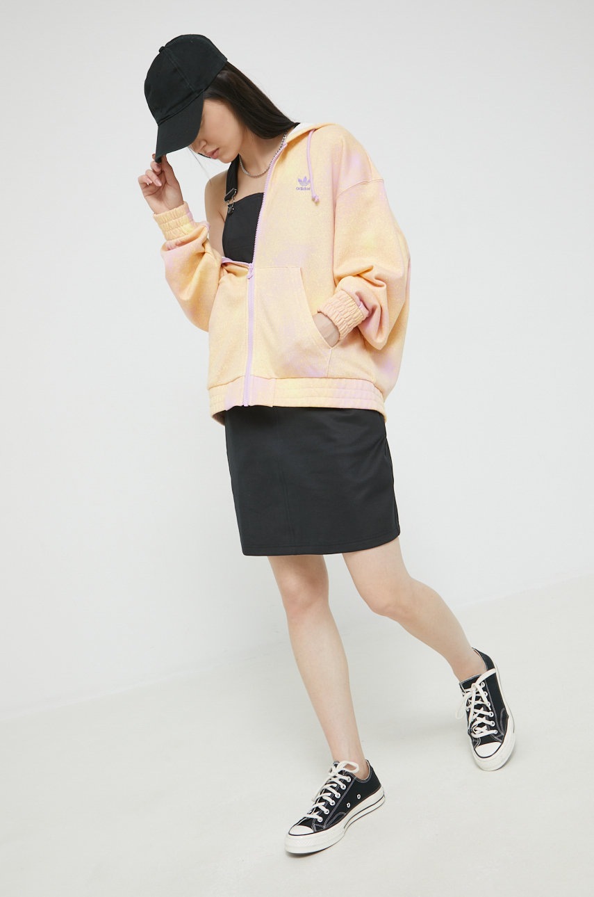 

Платье adidas Originals Trefoil Moments цвет чёрный mini прямое