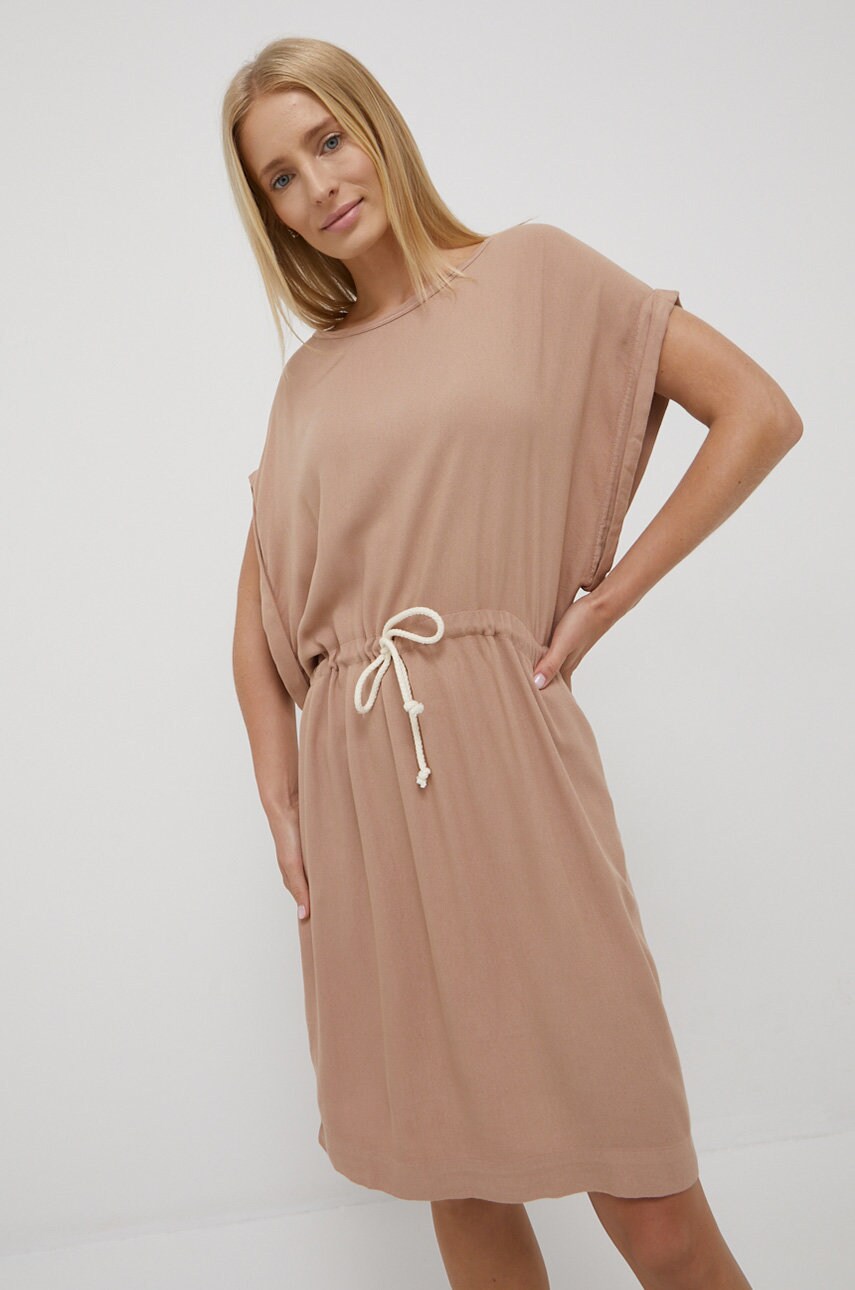 

Платье Deha цвет коричневый mini oversize