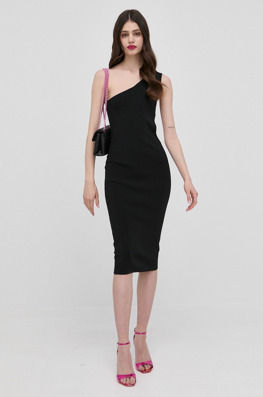 

Сукня Pinko колір чорний mini облягаюча