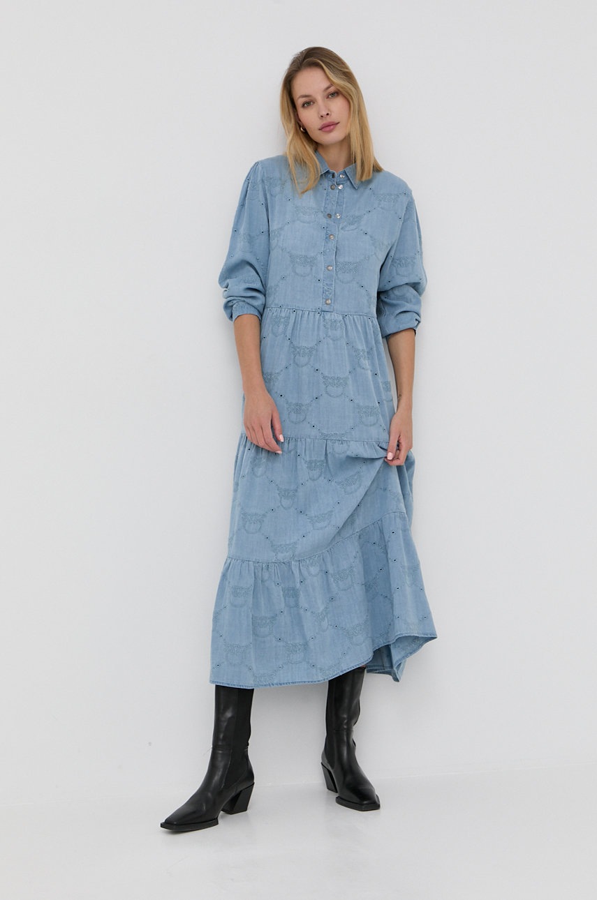 

Сукня Pinko maxi розкльошена