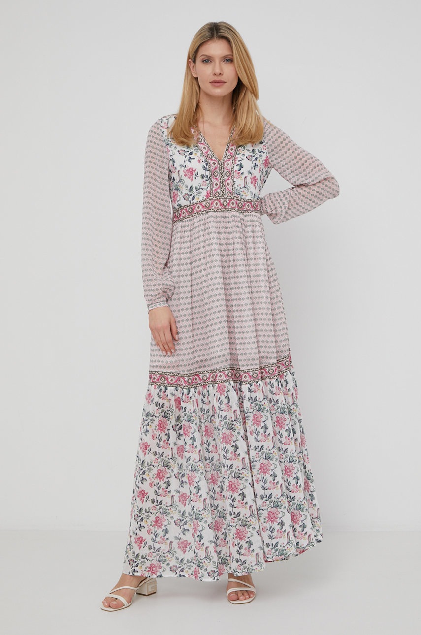 

Платье Pepe Jeans Joli maxi расклешённое