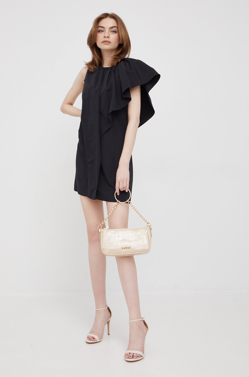 

Платье Sisley цвет чёрный mini облегающая
