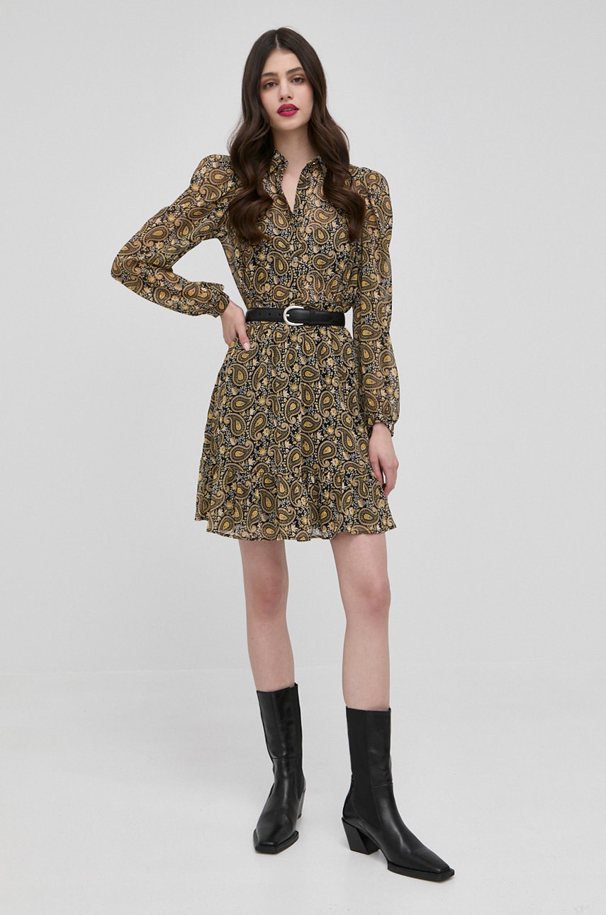 Morgan rochie mini, evazati