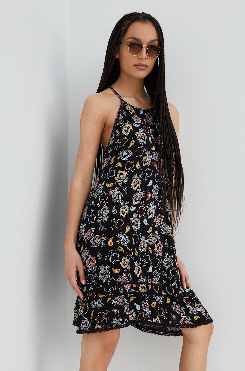 

Платье Superdry цвет чёрный mini oversize