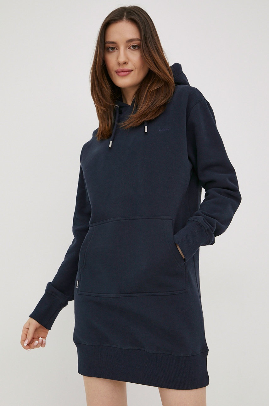 

Платье Superdry цвет синий mini oversize