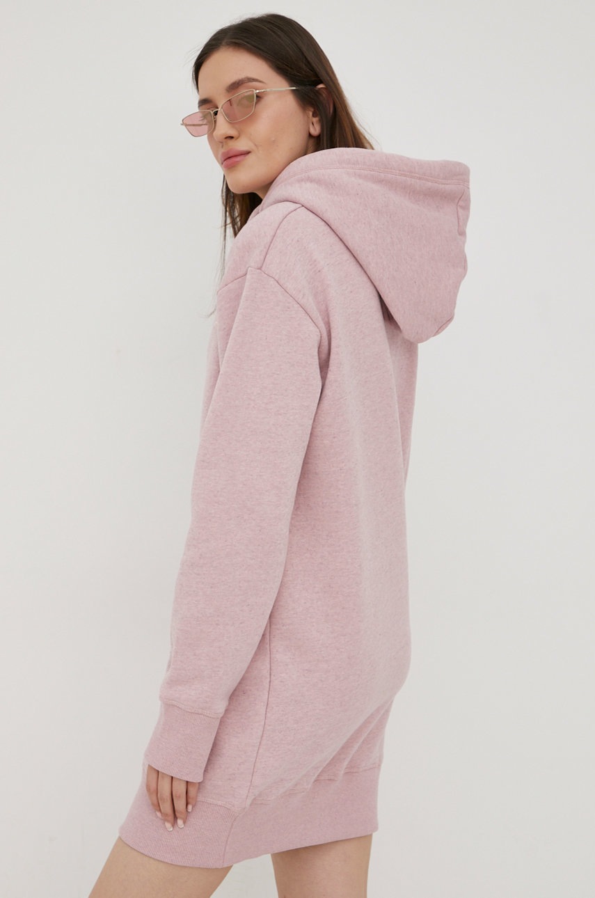 

Сукня Superdry колір рожевий mini oversize