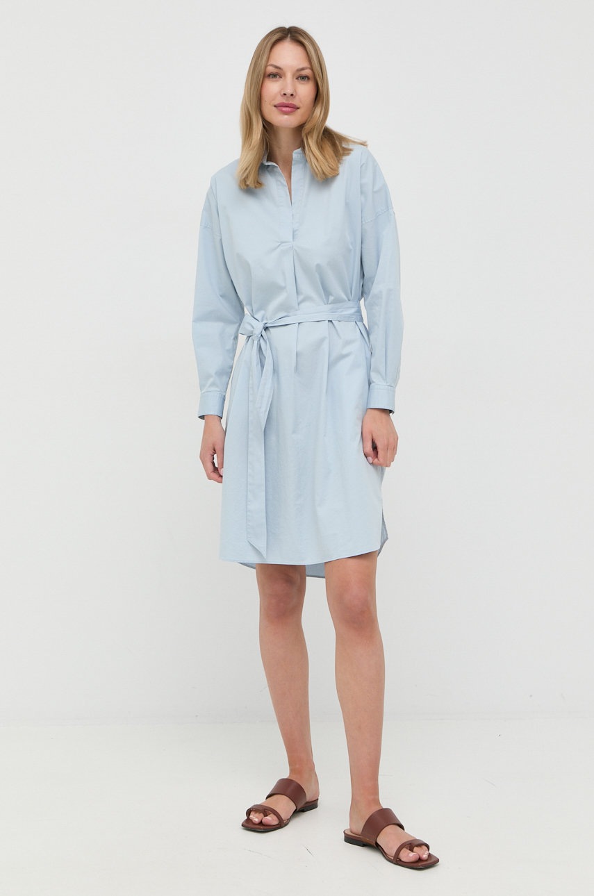 

Платье BOSS цвет оранжевый mini oversize