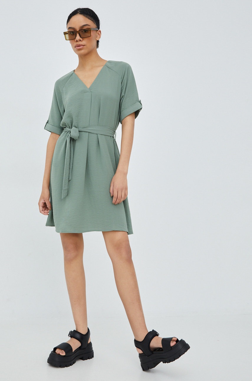 

Платье JDY цвет зелёный mini oversize