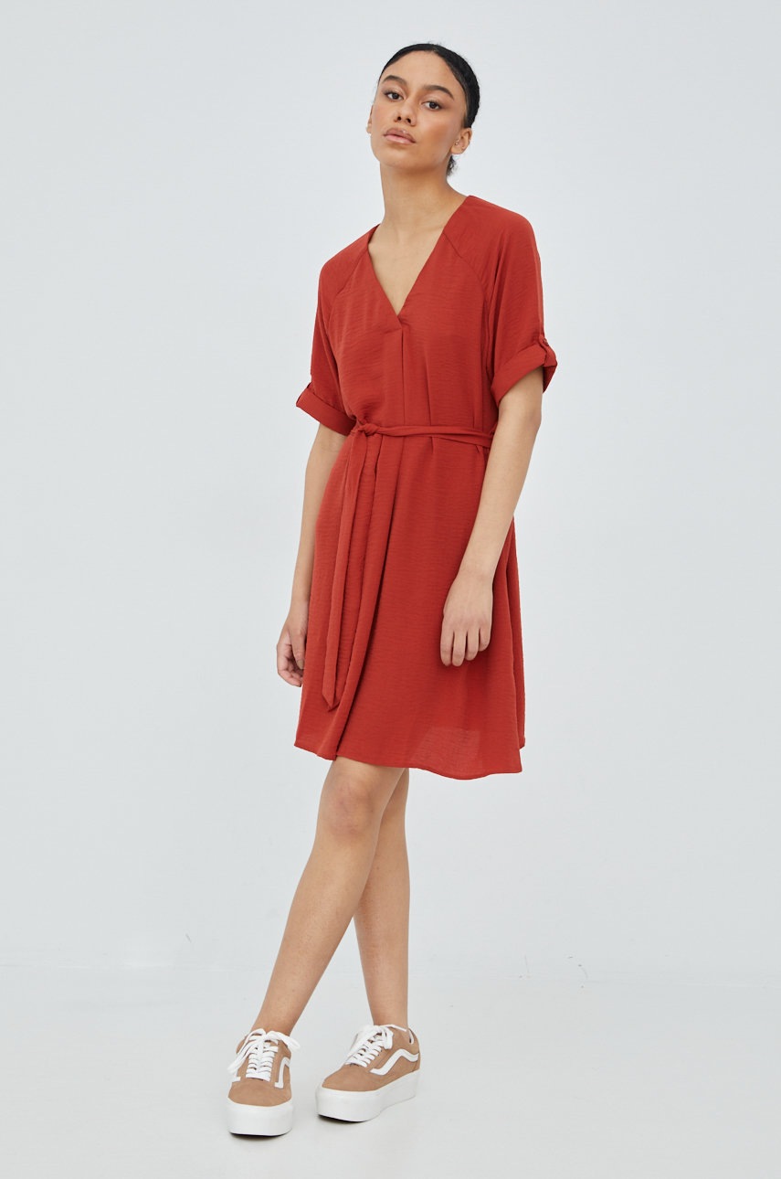 

Платье JDY цвет красный mini oversize