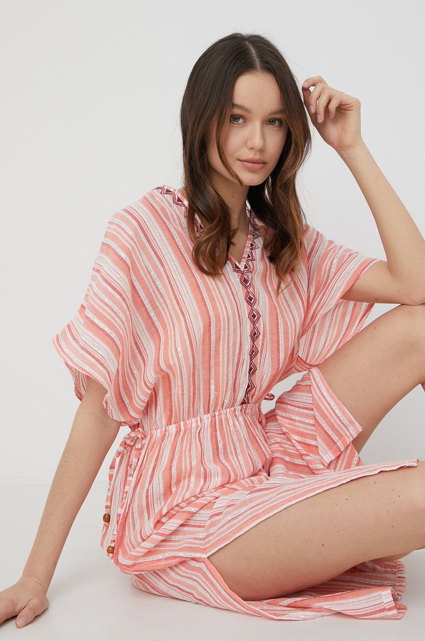 women’secret rochie de plaja culoarea portocaliu 2022 ❤️ Pret Super answear imagine noua 2022