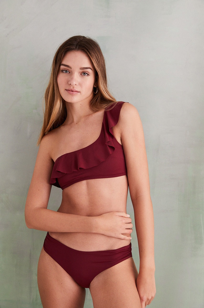 

Долнище на бански women'secret в зелено, Бордо