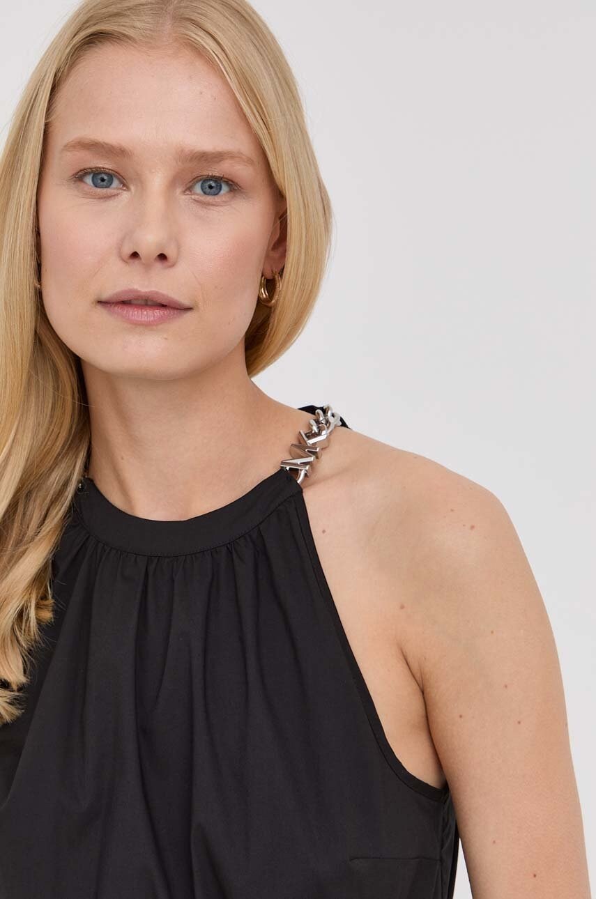 Сукня MICHAEL Michael Kors колір чорний mini розкльошена