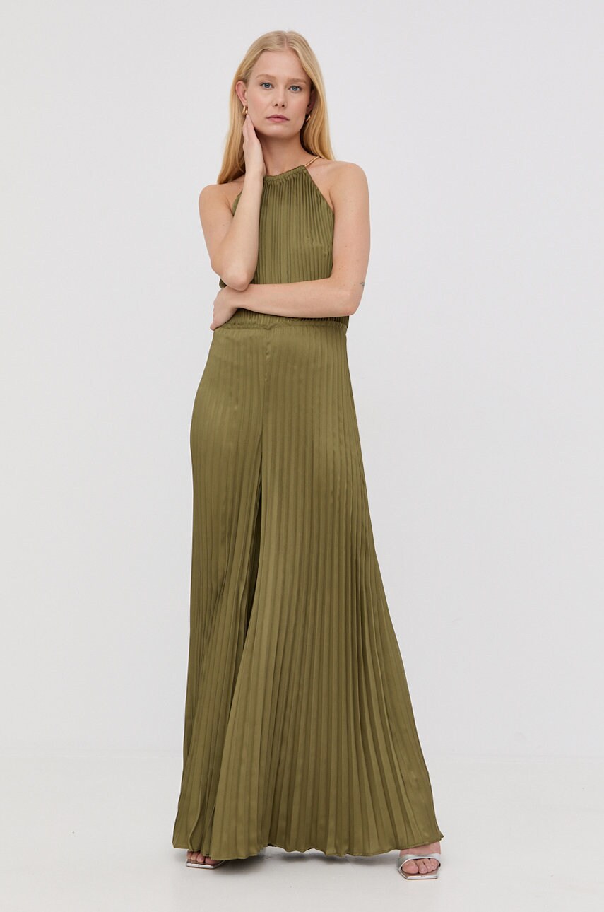 Michael michael kors salopeta culoarea verde, cu decolteu rotund