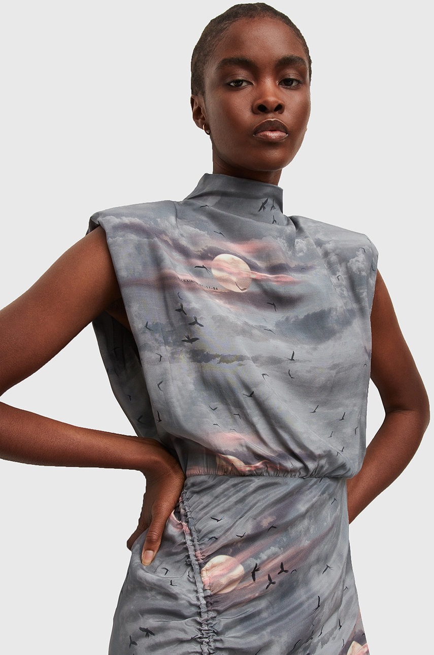 

Сукня AllSaints midi облягаюча