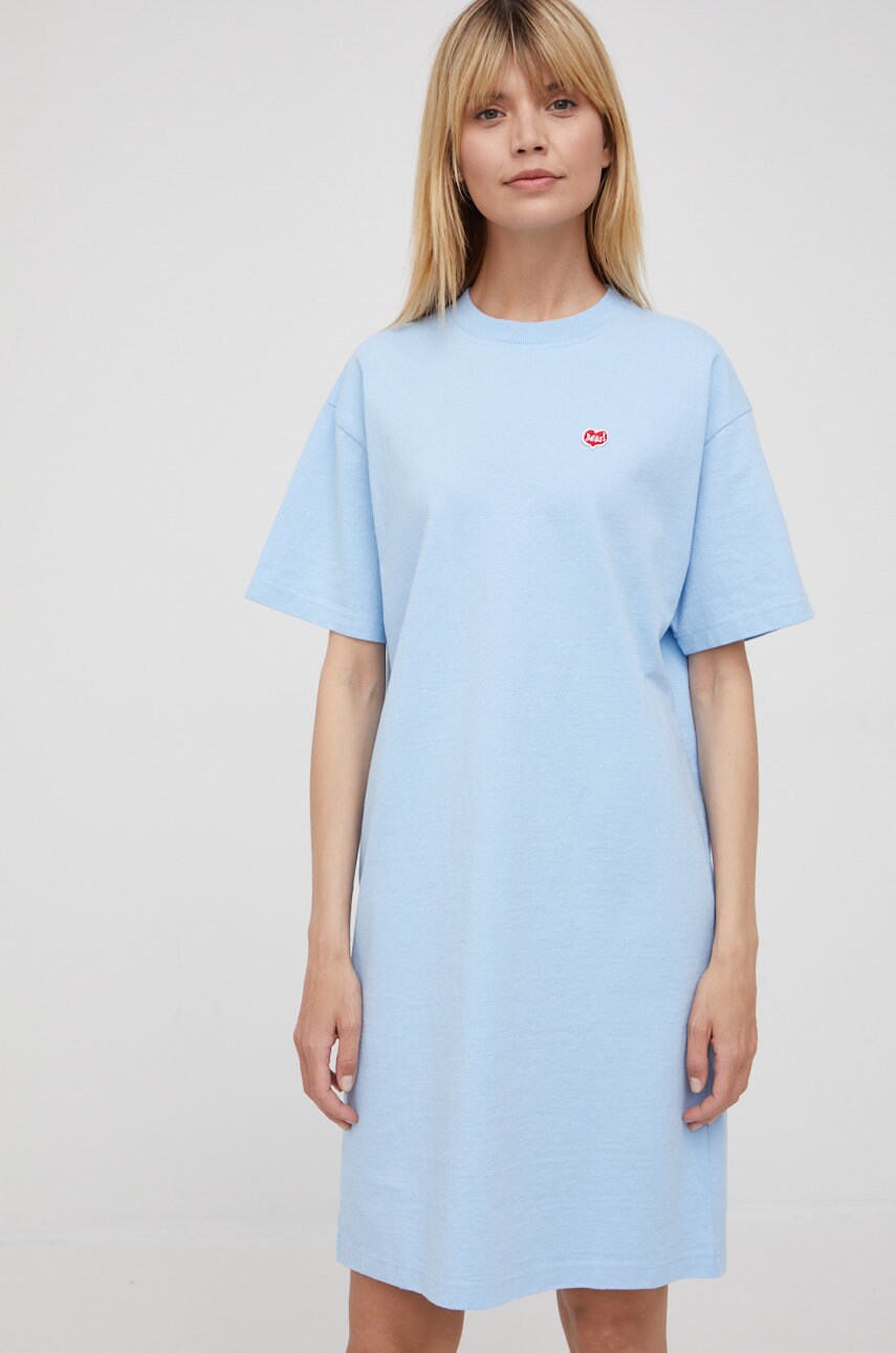 

Хлопковое платье Deus Ex Machina mini oversize