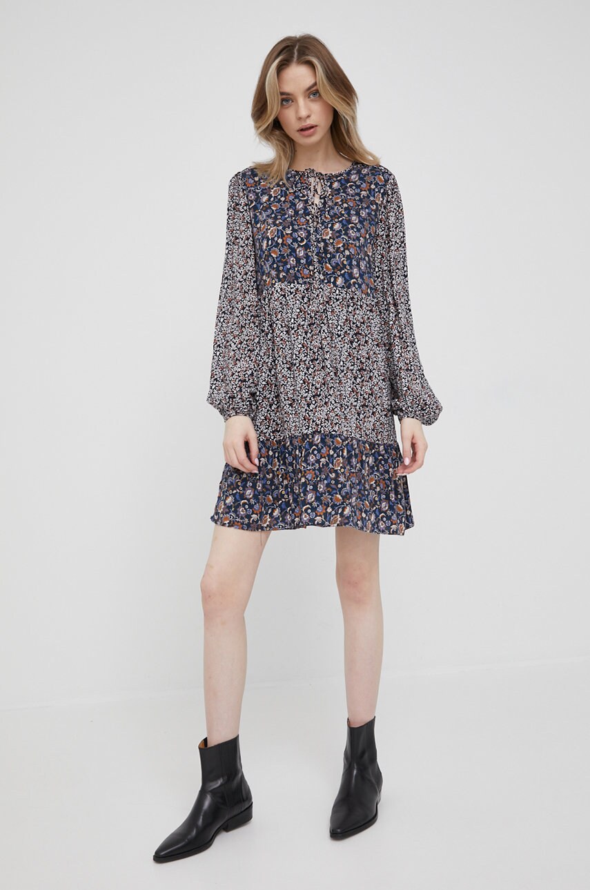 

Платье Pepe Jeans mini расклешённое