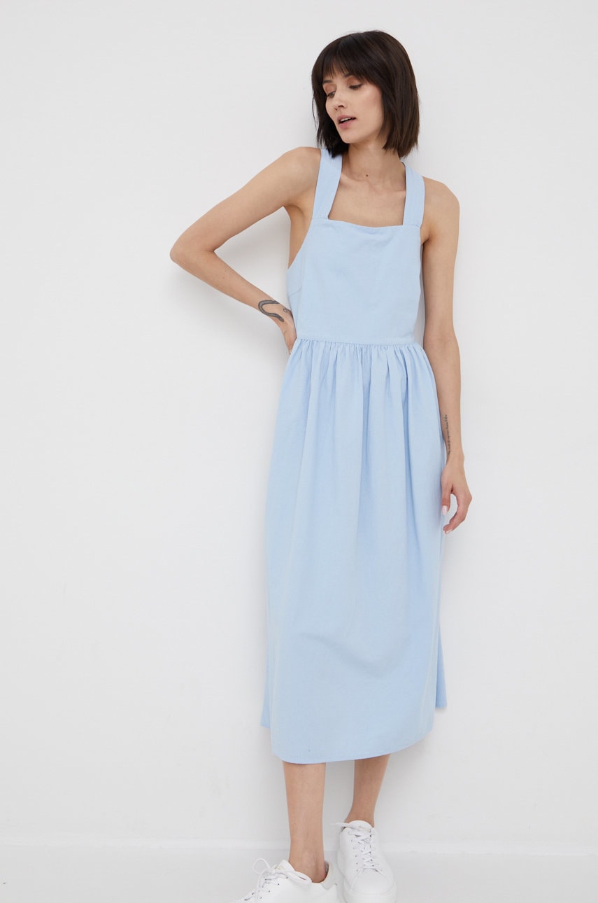 

Бавовняна сукня Marc O'Polo Denim midi розкльошена