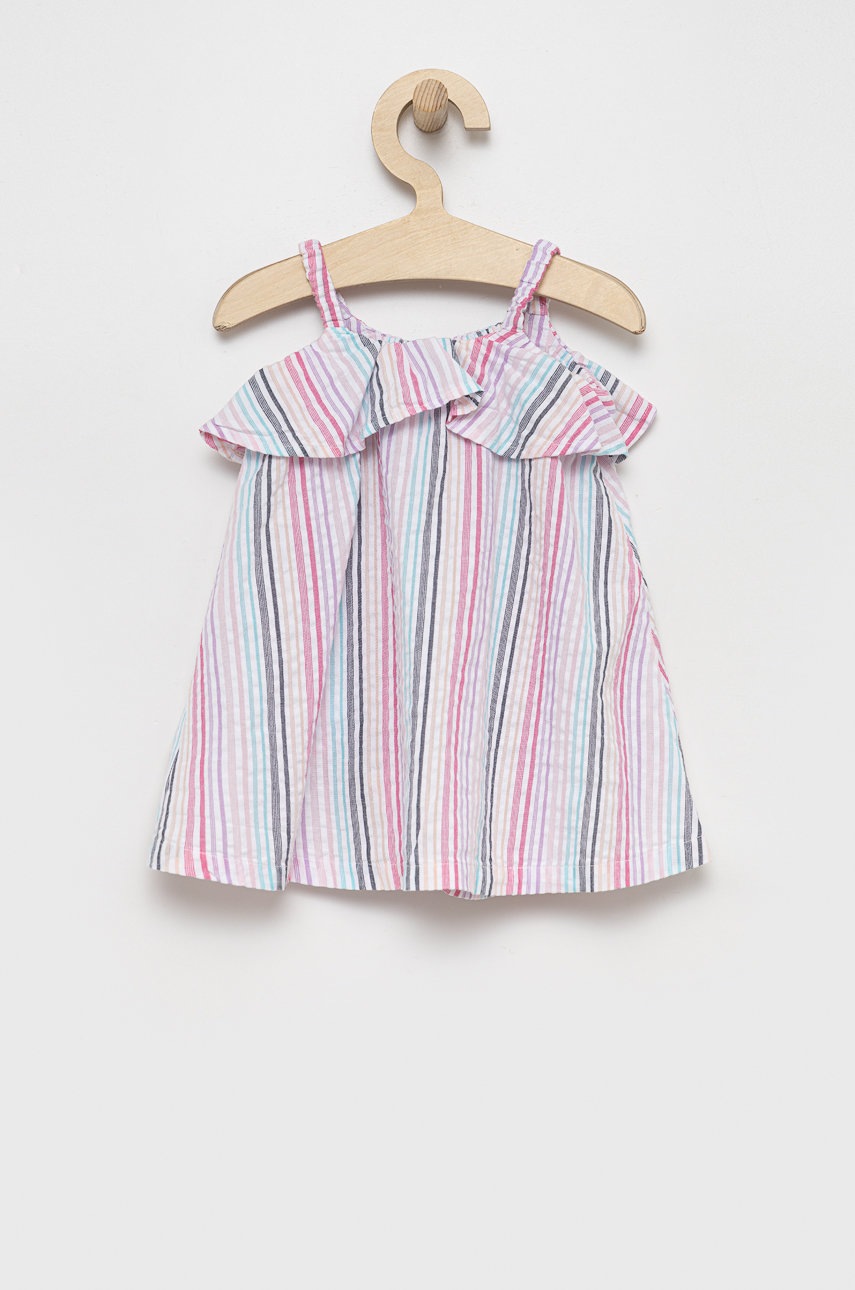 

Дитяча бавовняна сукня United Colors of Benetton midi oversize