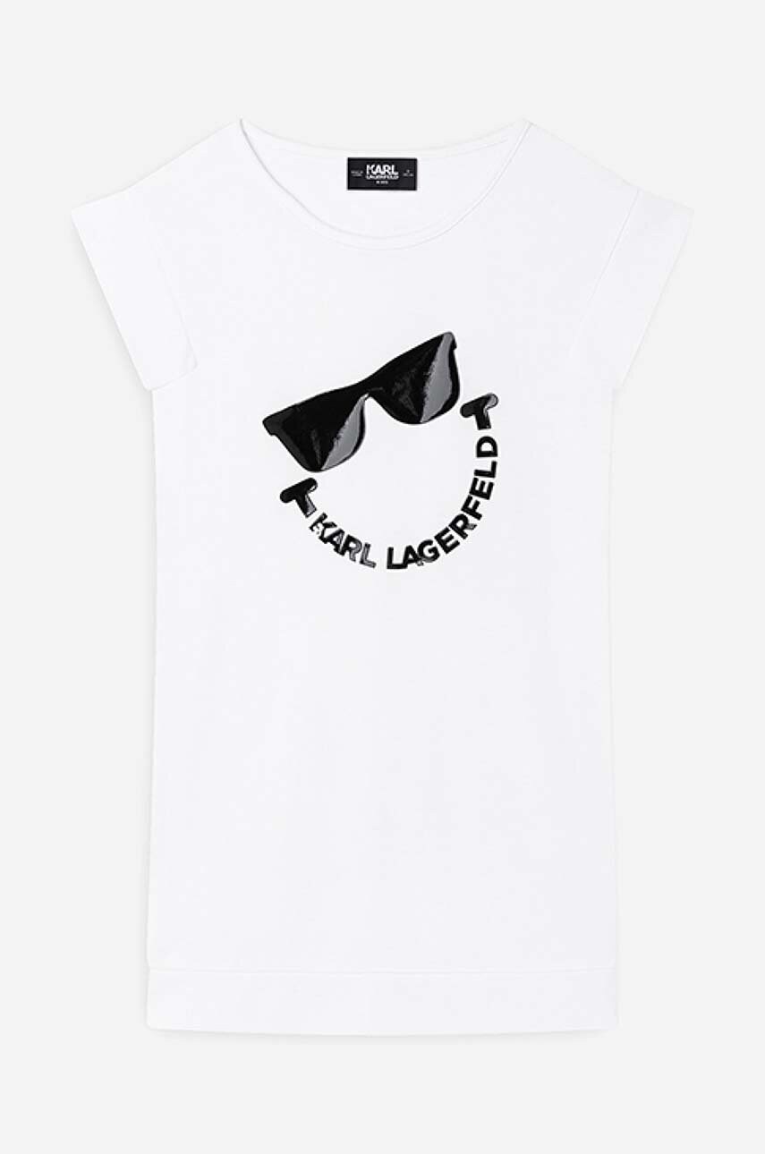 

Дитяча сукня Karl Lagerfeld колір чорний mini пряма