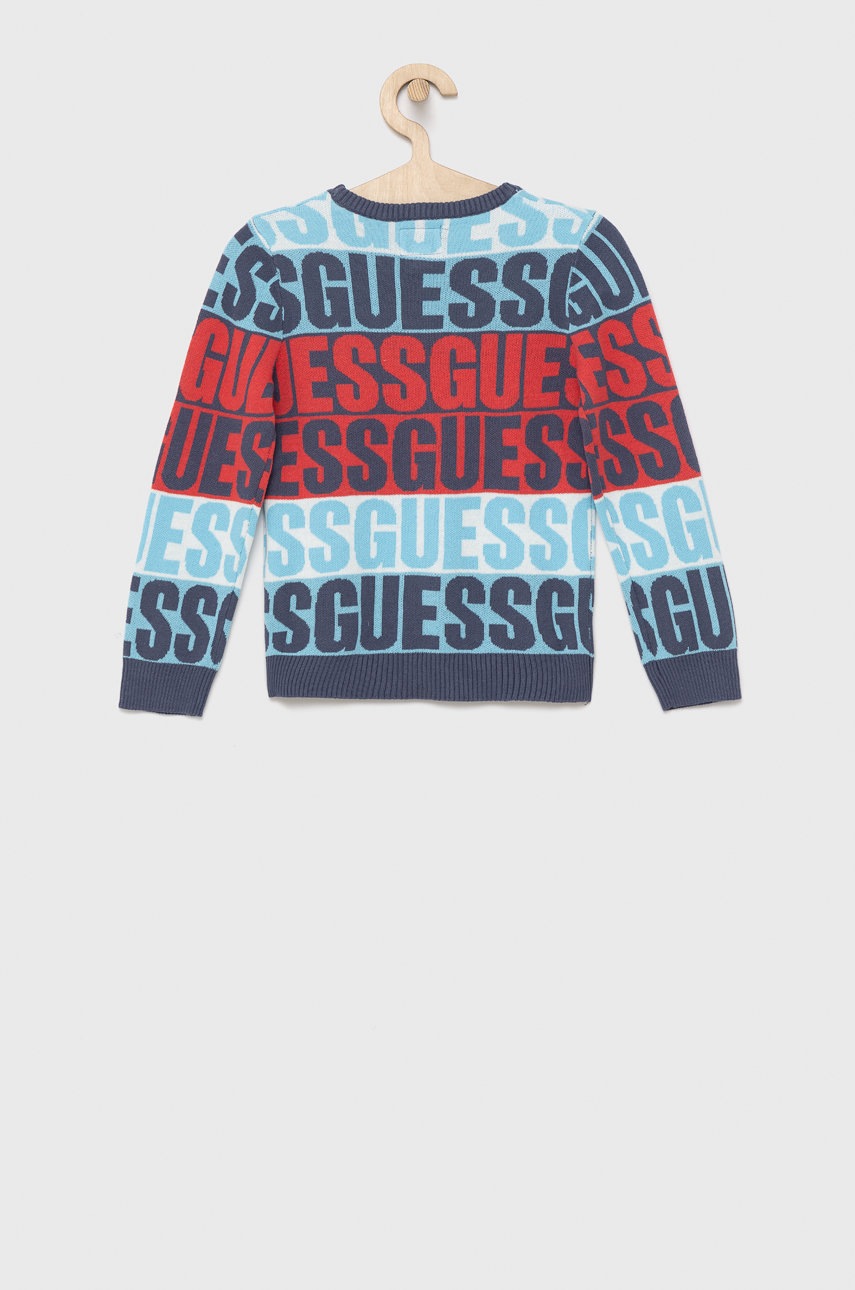 

Детский хлопковый свитер Guess лёгкий