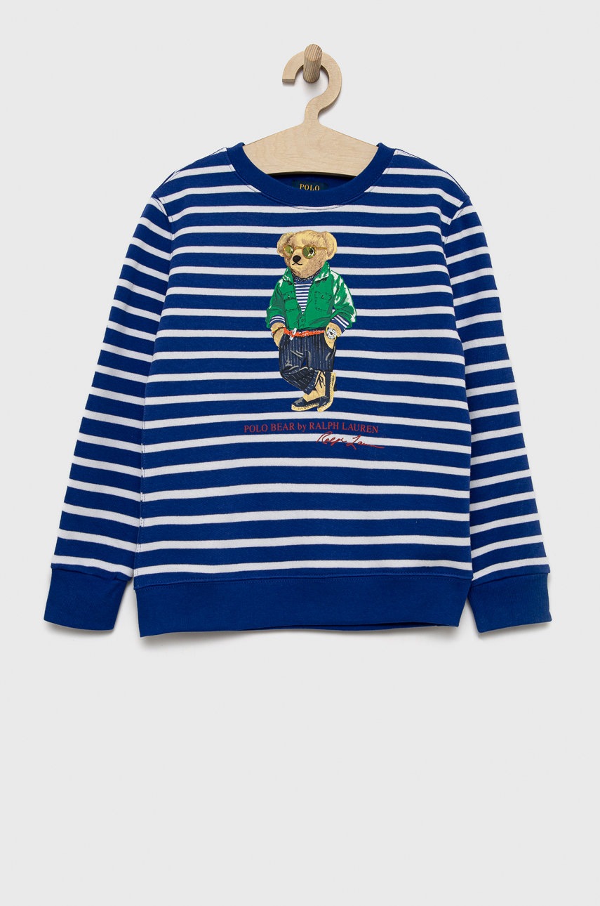 

Детски суичър Polo Ralph Lauren в тъмносиньо, Тъмносин