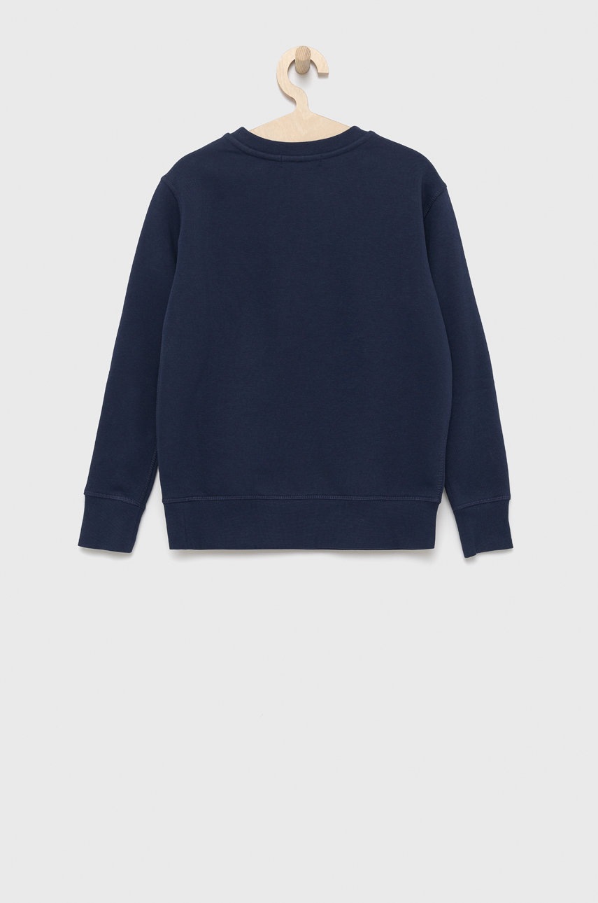 

Дитяча кофта Polo Ralph Lauren колір синій з принтом