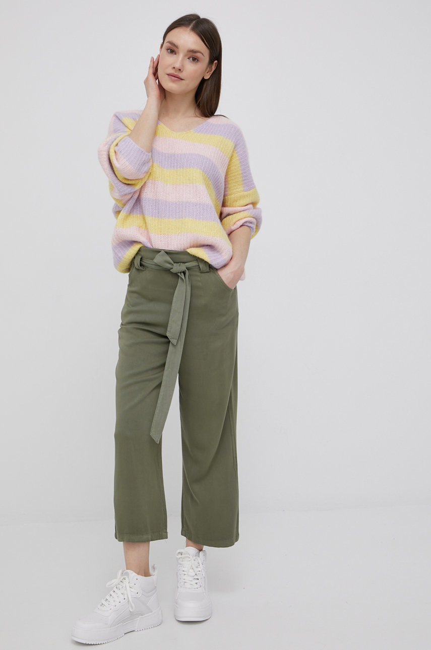 

Светр Vero Moda жіночий колір жовтий легкий
