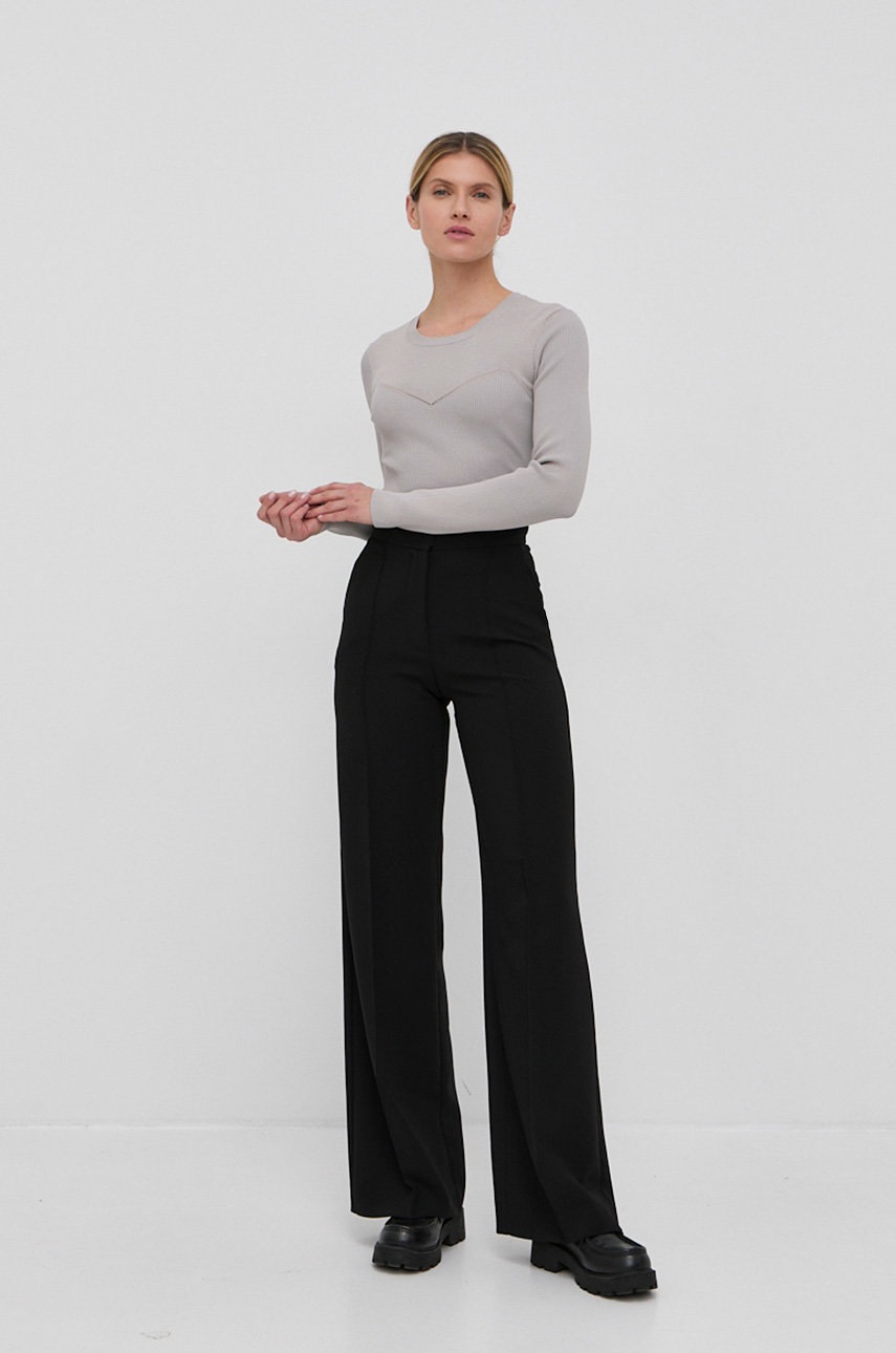 

Светр Bruuns Bazaar Celosia жіночий колір сірий легкий
