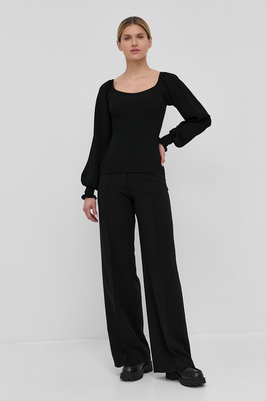 

Светр Bruuns Bazaar Celosia Otilie жіночий колір чорний легкий
