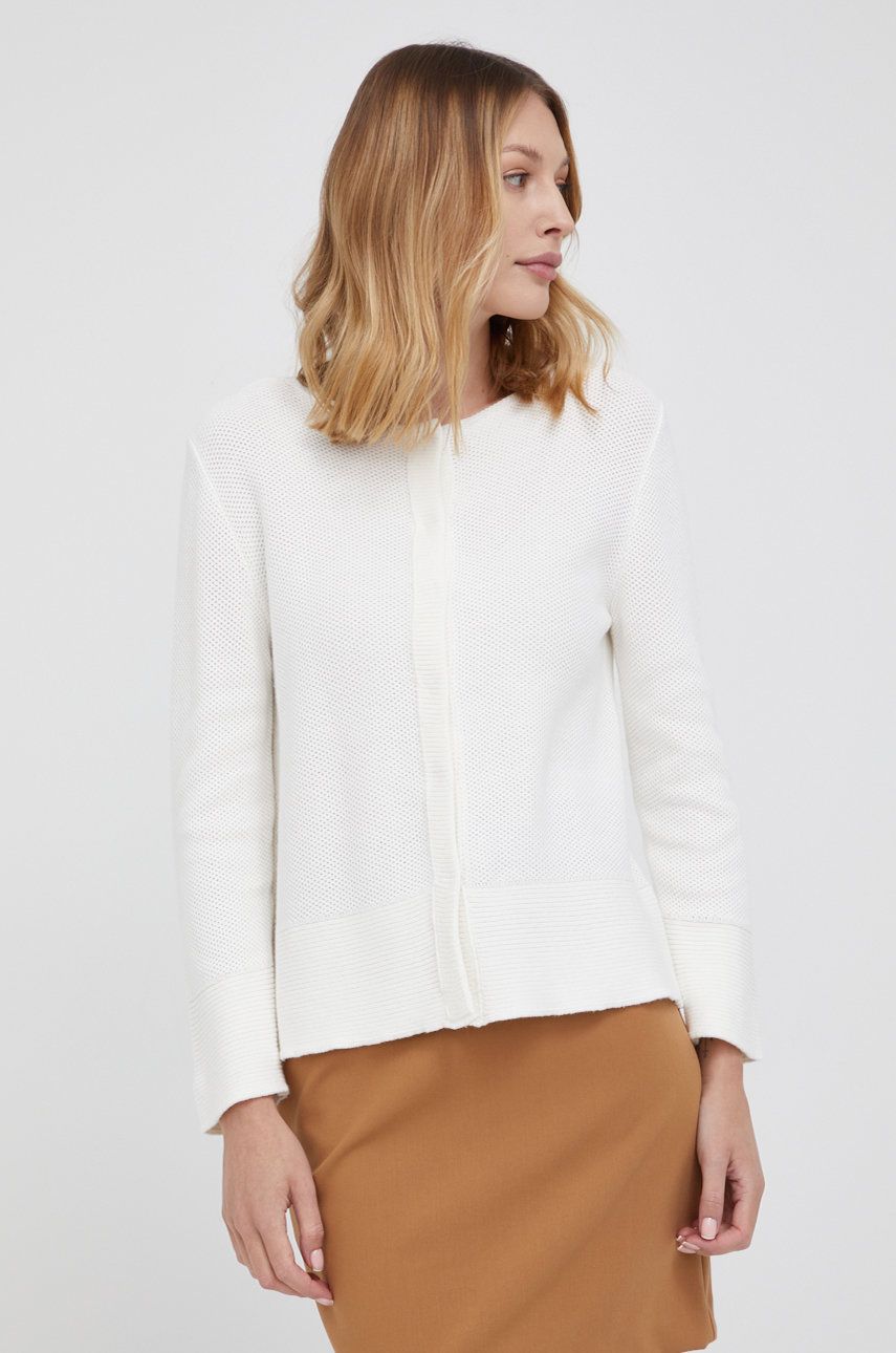 Sisley pulover de bumbac femei, culoarea bej 2023 ❤️ Pret Super answear imagine noua 2022