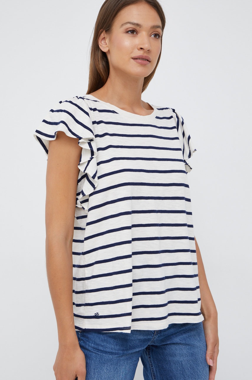 

Памучна тениска Lauren Ralph Lauren, Многоцветен