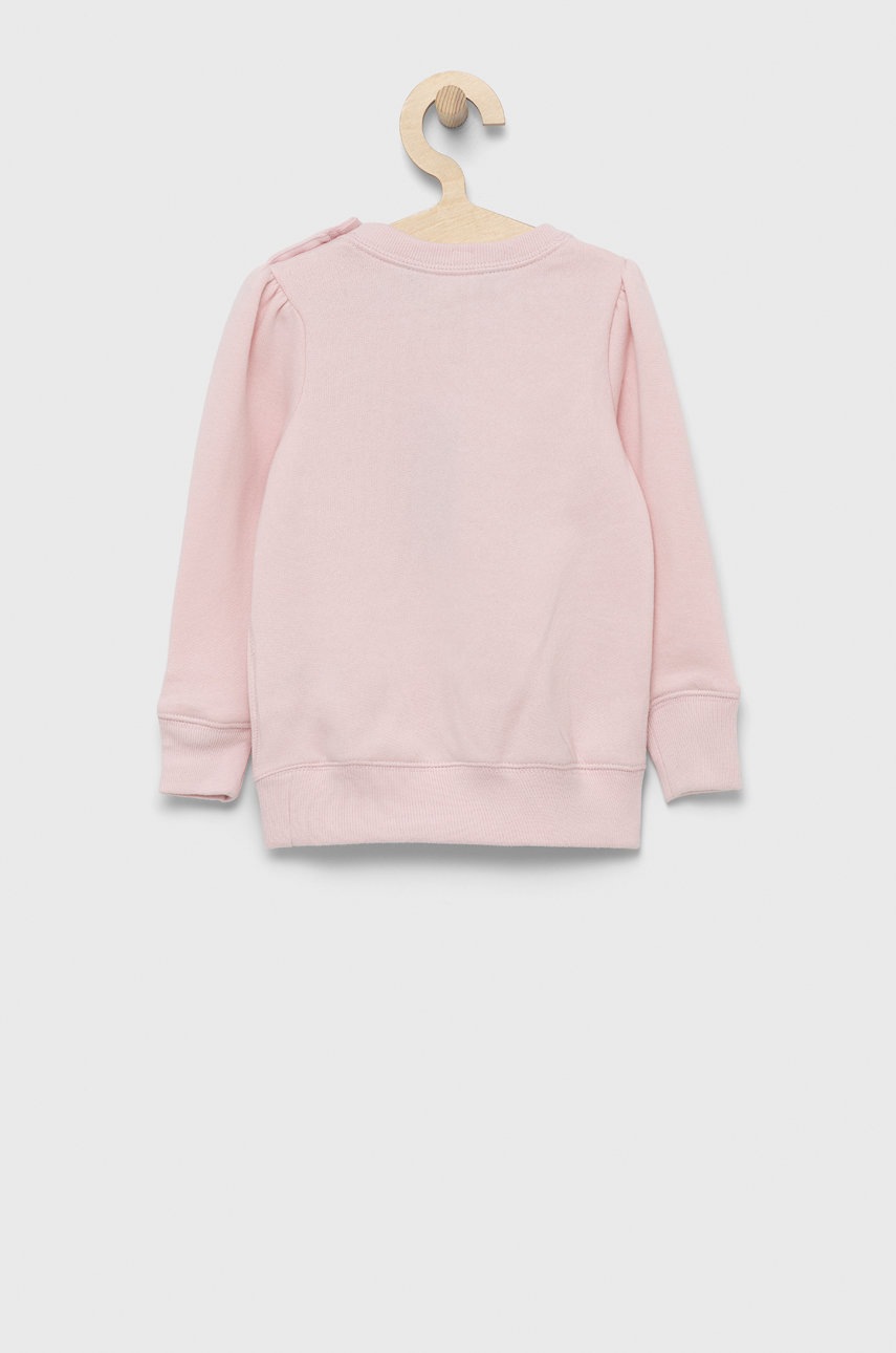 

Дитяча кофта Polo Ralph Lauren колір рожевий однотонна