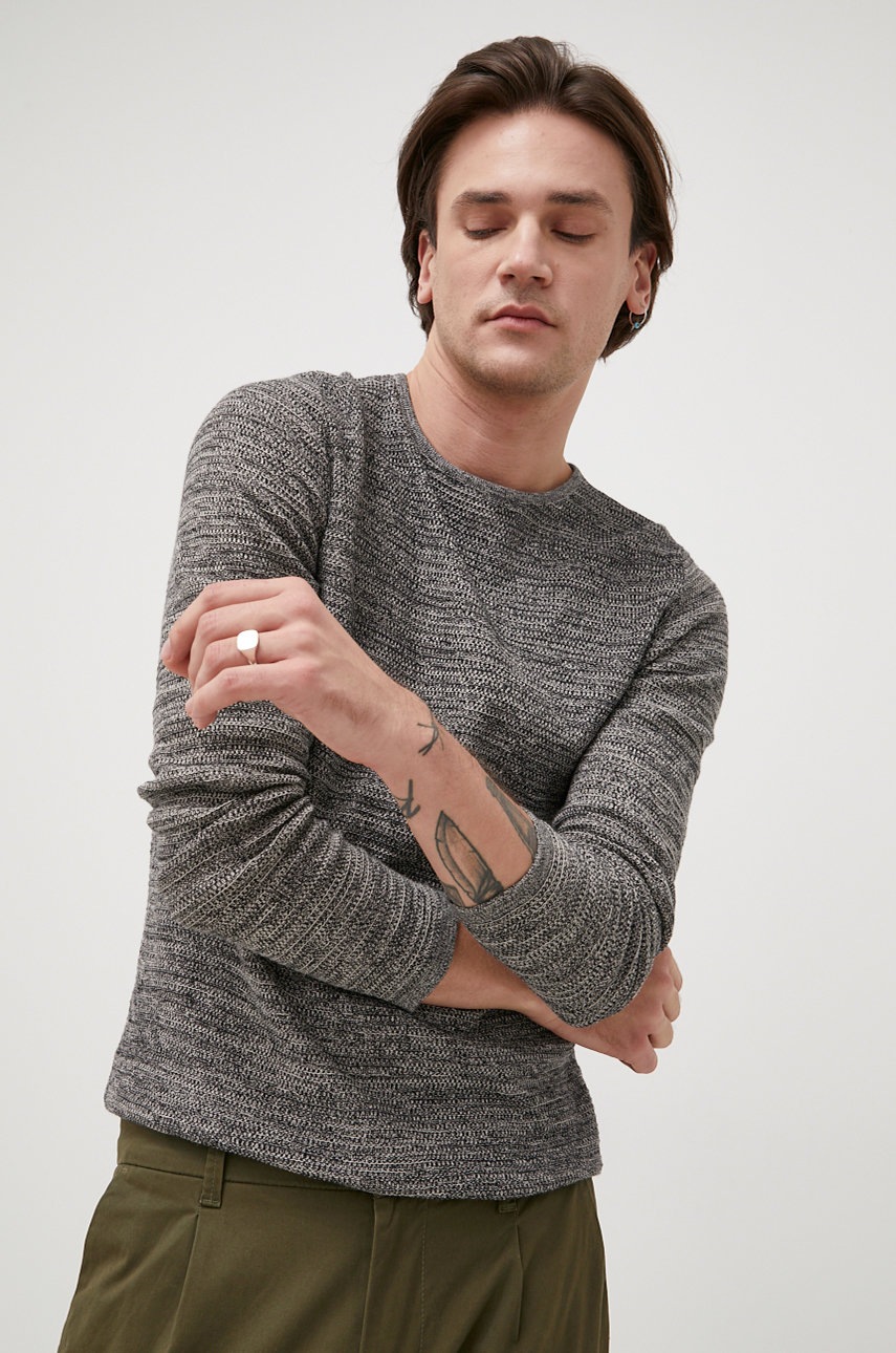 

Бавовняний светер Produkt by Jack & Jones чоловічий колір чорний