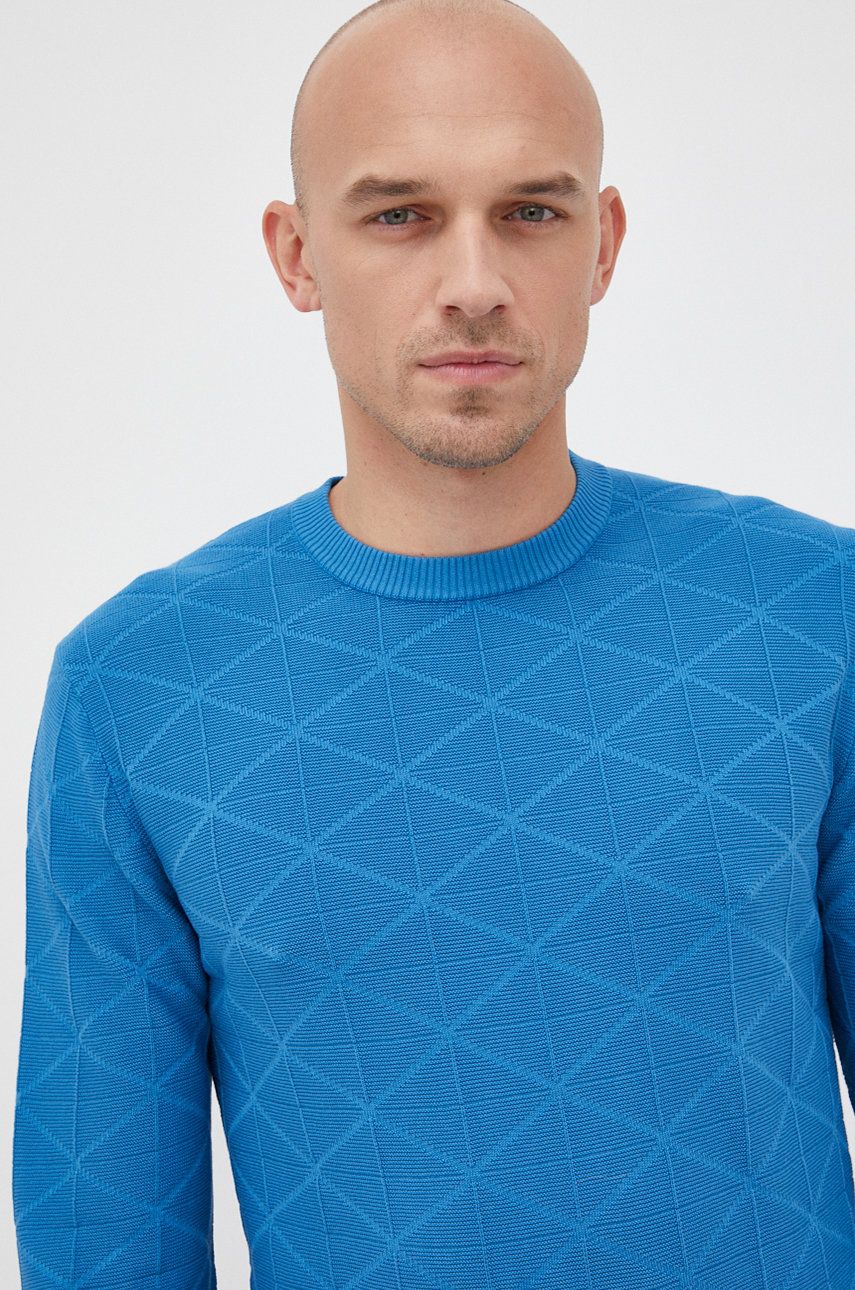 Sisley pulover de bumbac barbati, light 2022 ❤️ Pret Super answear imagine noua 2022
