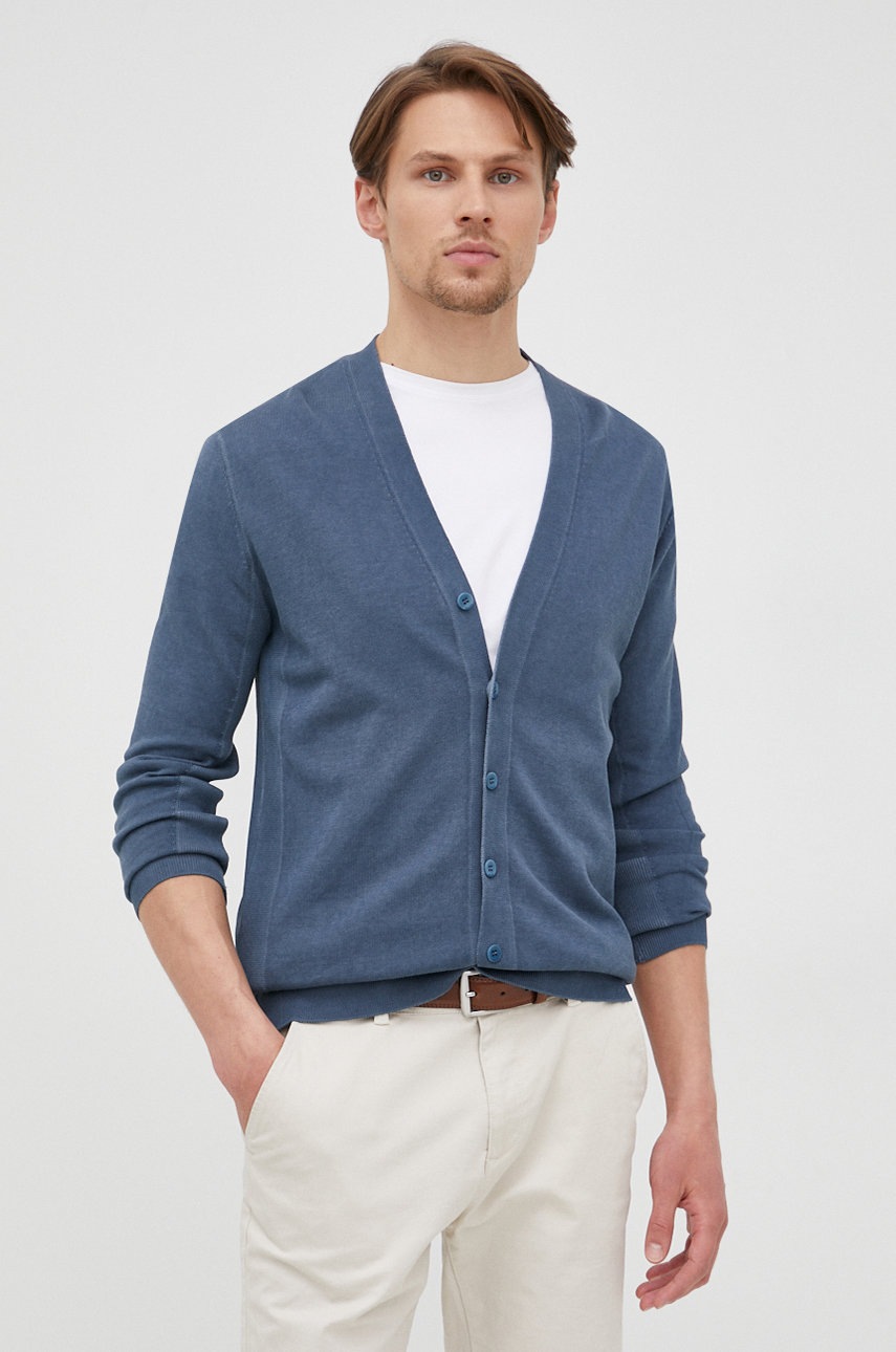 Sisley cardigan din bumbac barbati, Sisley cardigan din bumbac barbati, answear.ro