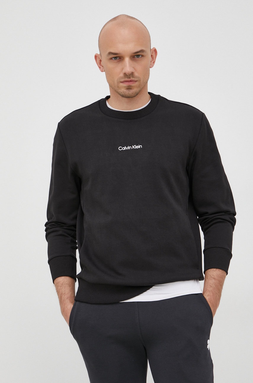 

Суичър Calvin Klein мъжки в черно, Черен